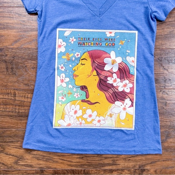 Litographs • Their Eyes Were Watching God tee book lover bibliophile v-neck - Picture 5 of 6